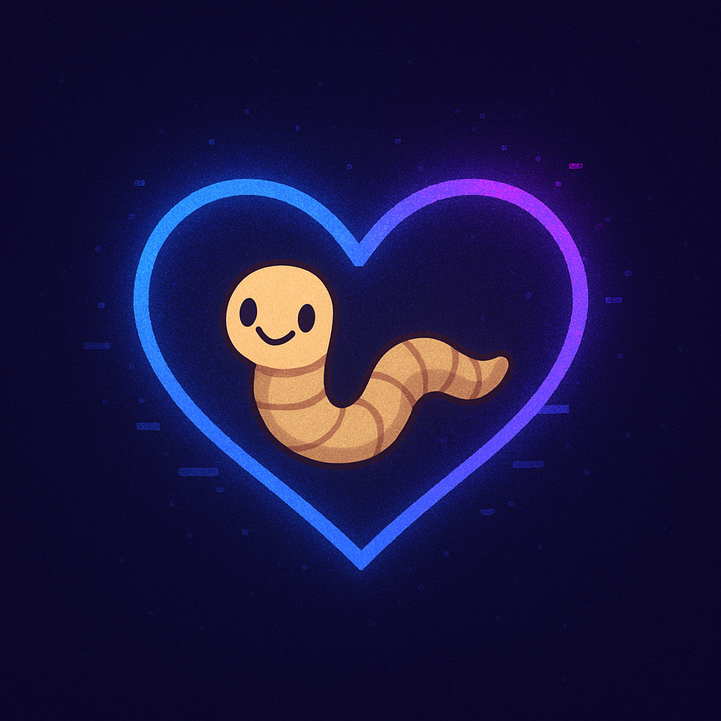 Glitch Heart Worm